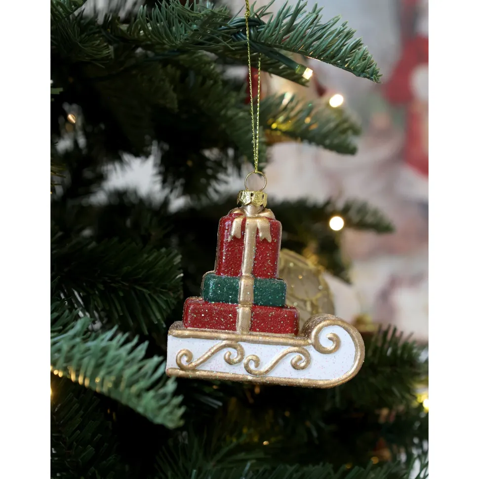 Chic Antique Vintage Schlitten Aufhänger