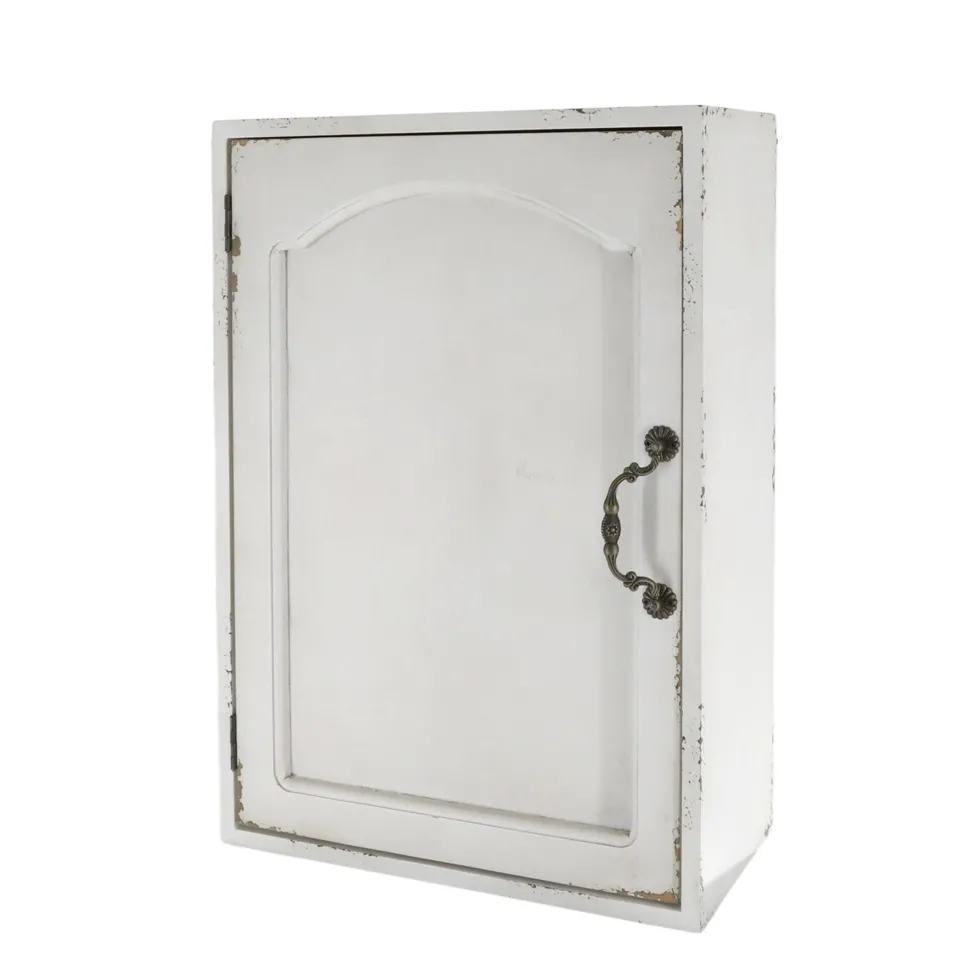 Chic Antique Vintage Schrank für Wand mit 1 Tür