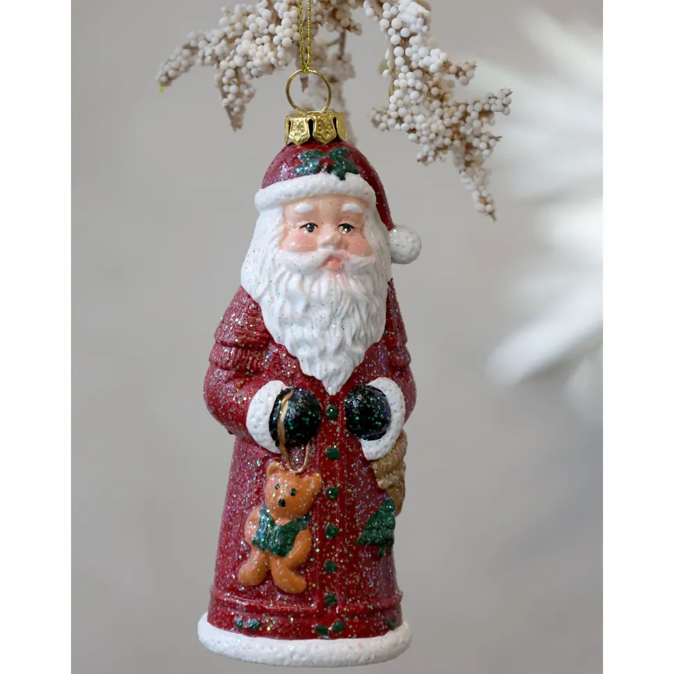 Chic Antique Vintage Weihnachtsmann Aufhänger