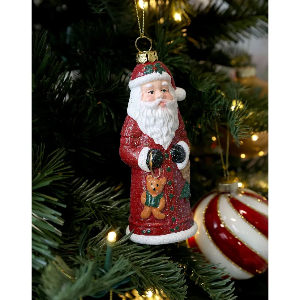 Chic Antique Vintage Weihnachtsmann Aufhänger