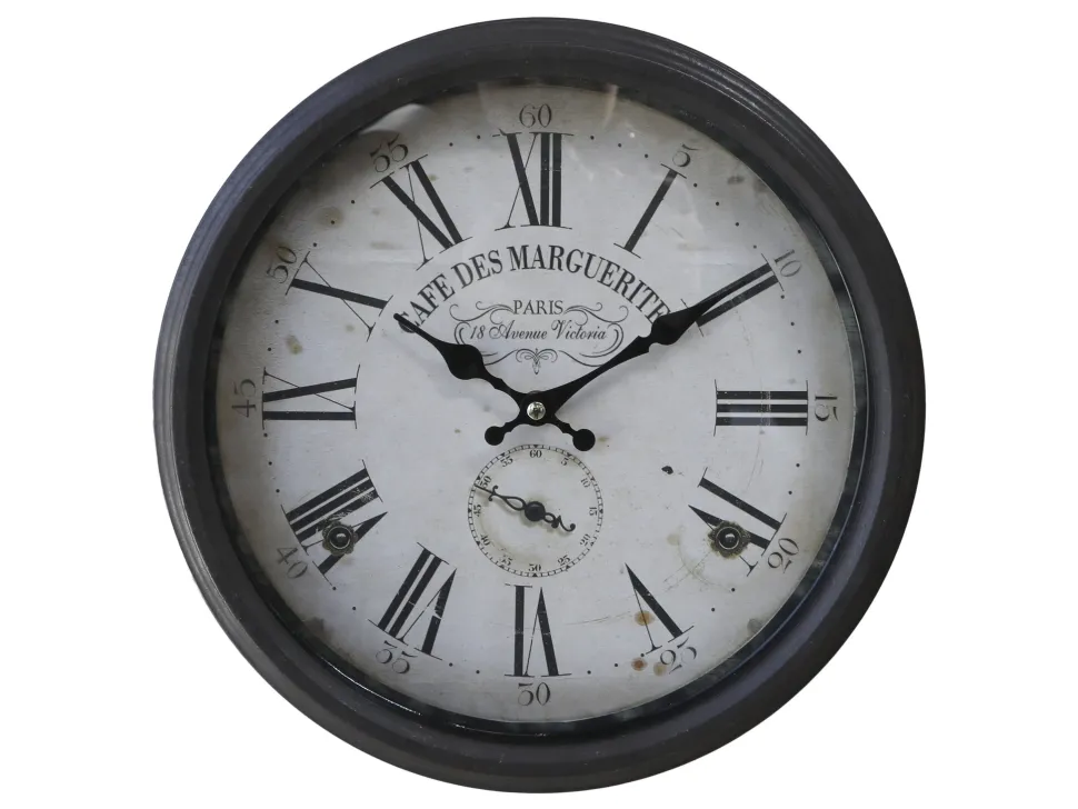 Chic Antique Wanduhr mit römischen Zahlen