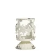 Chic Antique Windlicht mit Pflanzen Dekor