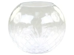 Chic Antique Windlicht mit Schliff Muster