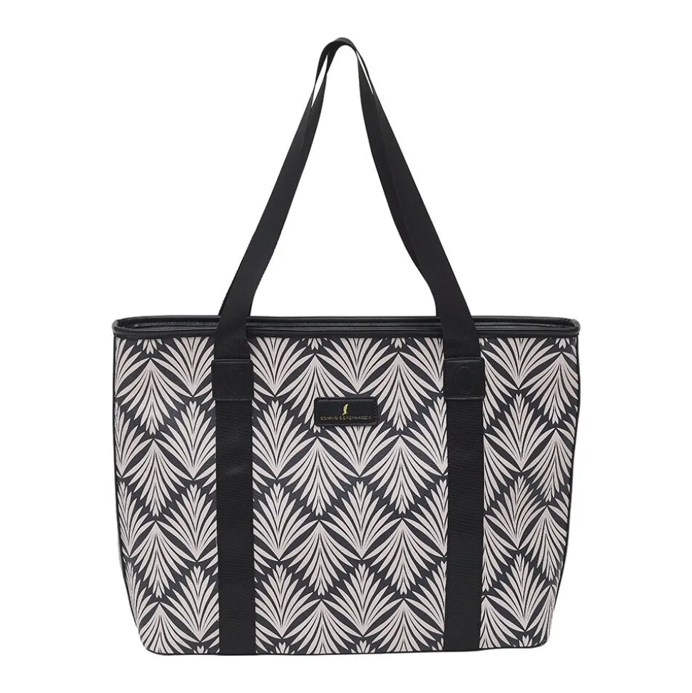 Coming Copenhagen Shopper mit Palmenmuster Danica