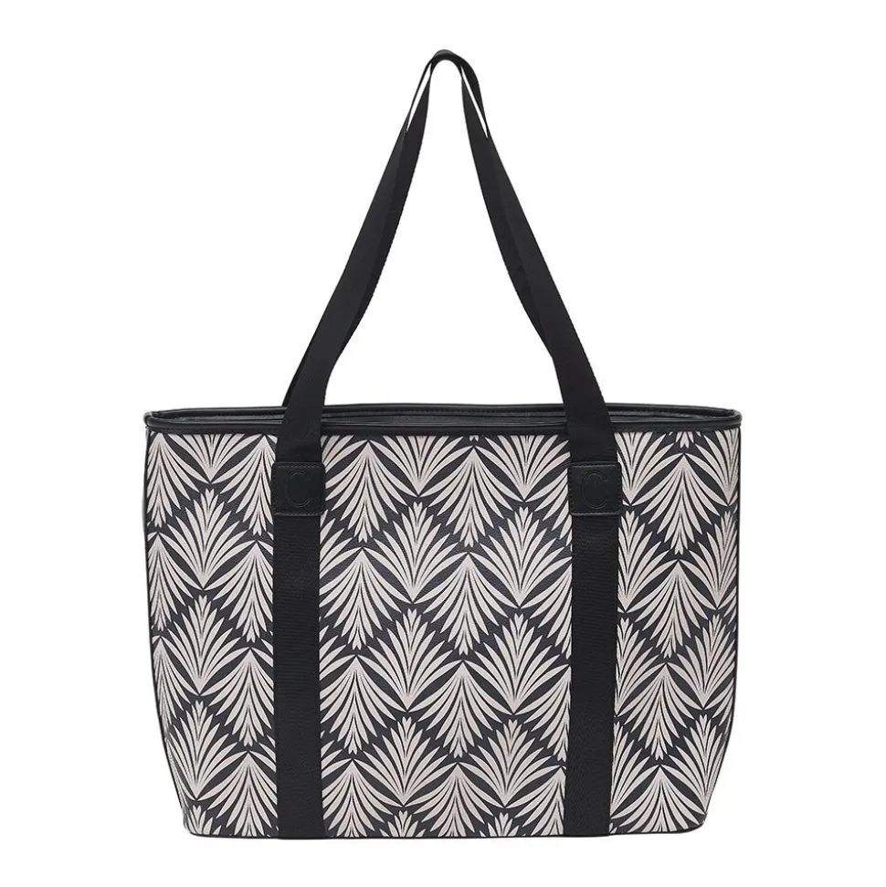 Coming Copenhagen Shopper mit Palmenmuster Danica