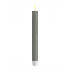 Deluxe Homeart LED 2er Set Stabkerze Real Flame