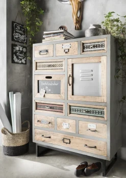 Faktorei Unikat-Hochkommode Vintage