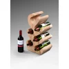 Faktorei Weinregal für 6 Flaschen aus Suarholz
