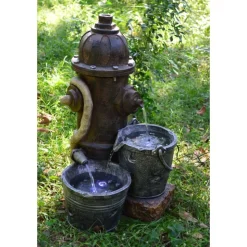 Garden Pleasure Garten-Brunnen HERMES in Stein-Optik