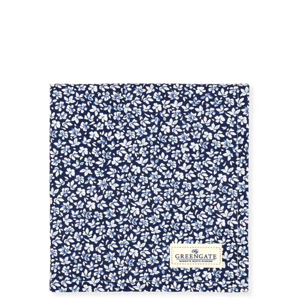 GreenGate Stoffserviette Dahla blue