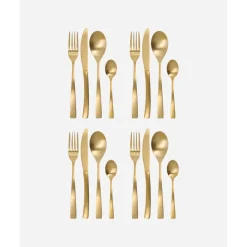 House Doctor Besteck Set Golden 16-teilig