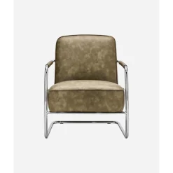 House Doctor Lounge-Sessel Comma, Kunstleder