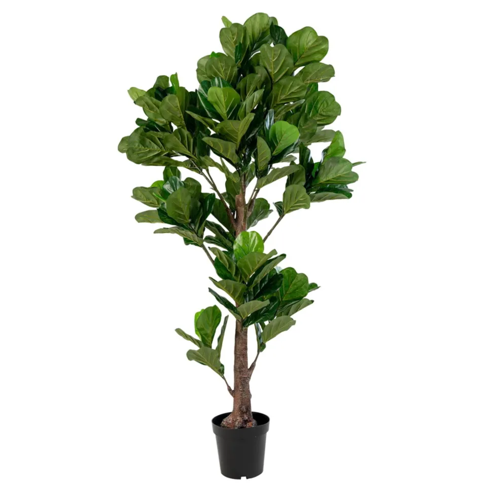 House Nordic Künstlicher Geigenblattbaum, Grünpflanze XXL