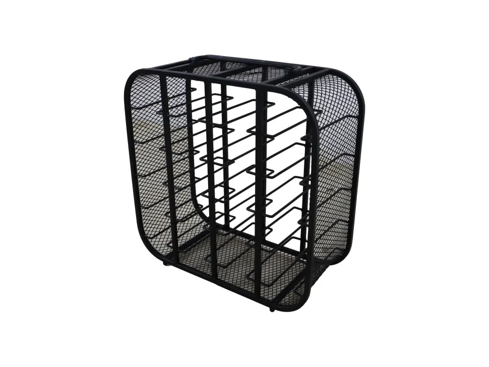 HSM Collection Stehendes Weinregal aus Metall