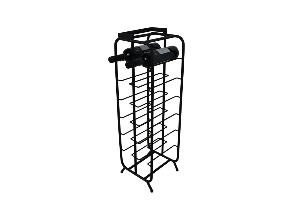 HSM Collection Stehendes Weinregal aus Metall