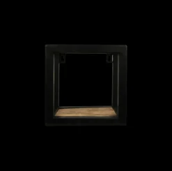 HSM Collection Wandregal Levels aus Mangoholz und Eisen