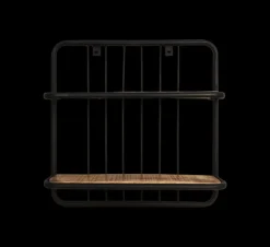 HSM Collection Wandregal Mangoholz/Eisen