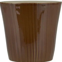 IB Laursen Übertopf konisch mit Rillen