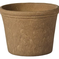 IB Laursen Blumentopf Athen mit gerillter Kante Zement