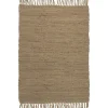 IB Laursen Bodenmatte aus Jute und Baumwolle