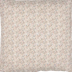IB Laursen Boxkissenbezug Naja natur, rosa und blauen Blumen