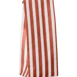 IB Laursen Buntfalttüte mit Streifen Textil-Look