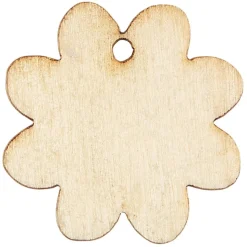 IB Laursen Geschenkanhänger aus Holz Blume