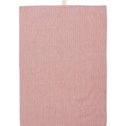 IB Laursen Geschirrtuch Bea Rot Gestreift