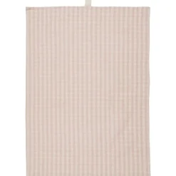 IB Laursen Geschirrtuch mit kleinen naturfarbigen Karos