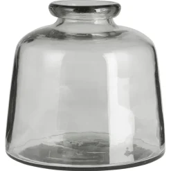 IB Laursen Glas Vase mit kleiner Öffnung mundgeblasen