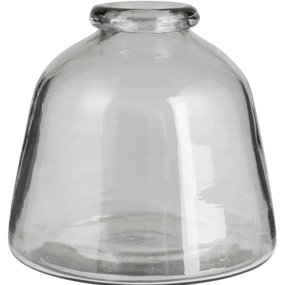 IB Laursen Glas Vase mit kleiner Öffnung mundgeblasen