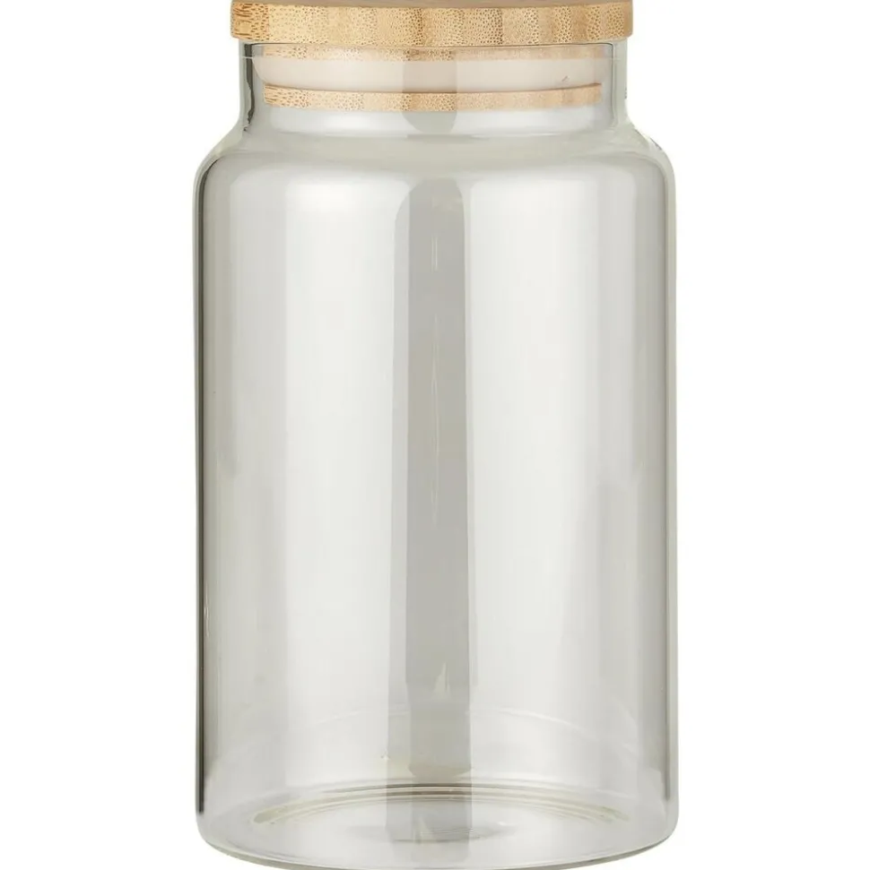 IB Laursen Glaskrug mit Bambusdeckel