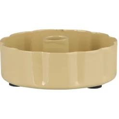 IB Laursen Kerzenhalter für dünne Kerze gewellte Kante