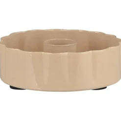 IB Laursen Kerzenhalter für Stabkerze gewellte Kante