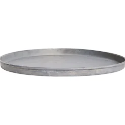 IB Laursen Kerzentablett aus Metall mit Kante