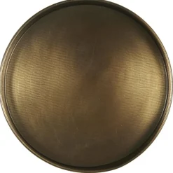 IB Laursen Kerzentablett aus Metall mit Kante