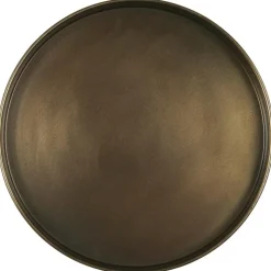 IB Laursen Kerzentablett aus Metall mit Kante