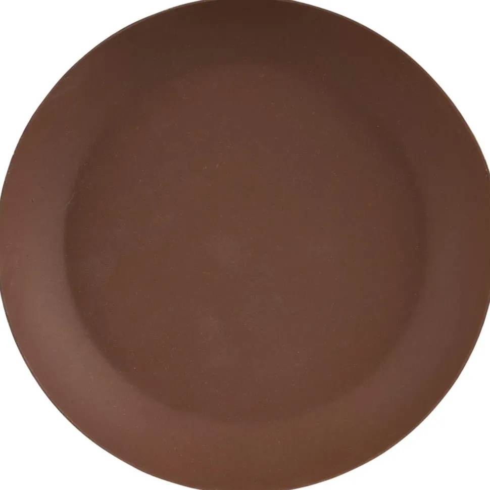 IB Laursen Kerzentablett antikbraun, rund