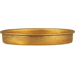 IB Laursen Kerzentablett mit Kante Gloria aus Messing