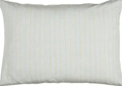 IB Laursen Kissenbezug rechteckig mit dünnen beigen Streifen
