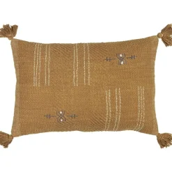 IB Laursen Kissenbezug Sada mit Stickerei und Quasten