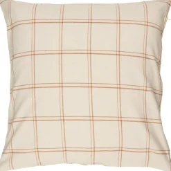 IB Laursen Kissenbezug Theodor natur mit Karomuster