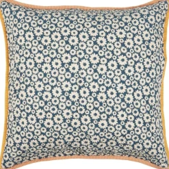 IB Laursen Kissenbezug Vigga mit Druck doppelt gewebt