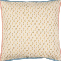 IB Laursen Kissenbezug Vigga mit Druck doppelt gewebt