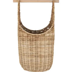 IB Laursen Korb mit Toilettenpapierhalter Rattan