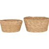 IB Laursen Korbsatz 2er Set aus Seegras
