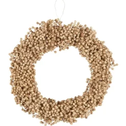 IB Laursen Kranz mit Holzperlen handgefertigt