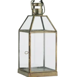 IB Laursen Laterne Matheo mit schrägem Glastop