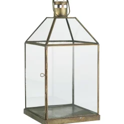 IB Laursen Laterne Matheo mit schrägem Glastop