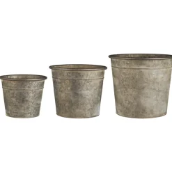 IB Laursen Metall Töpfe 3er Set Urban Garden